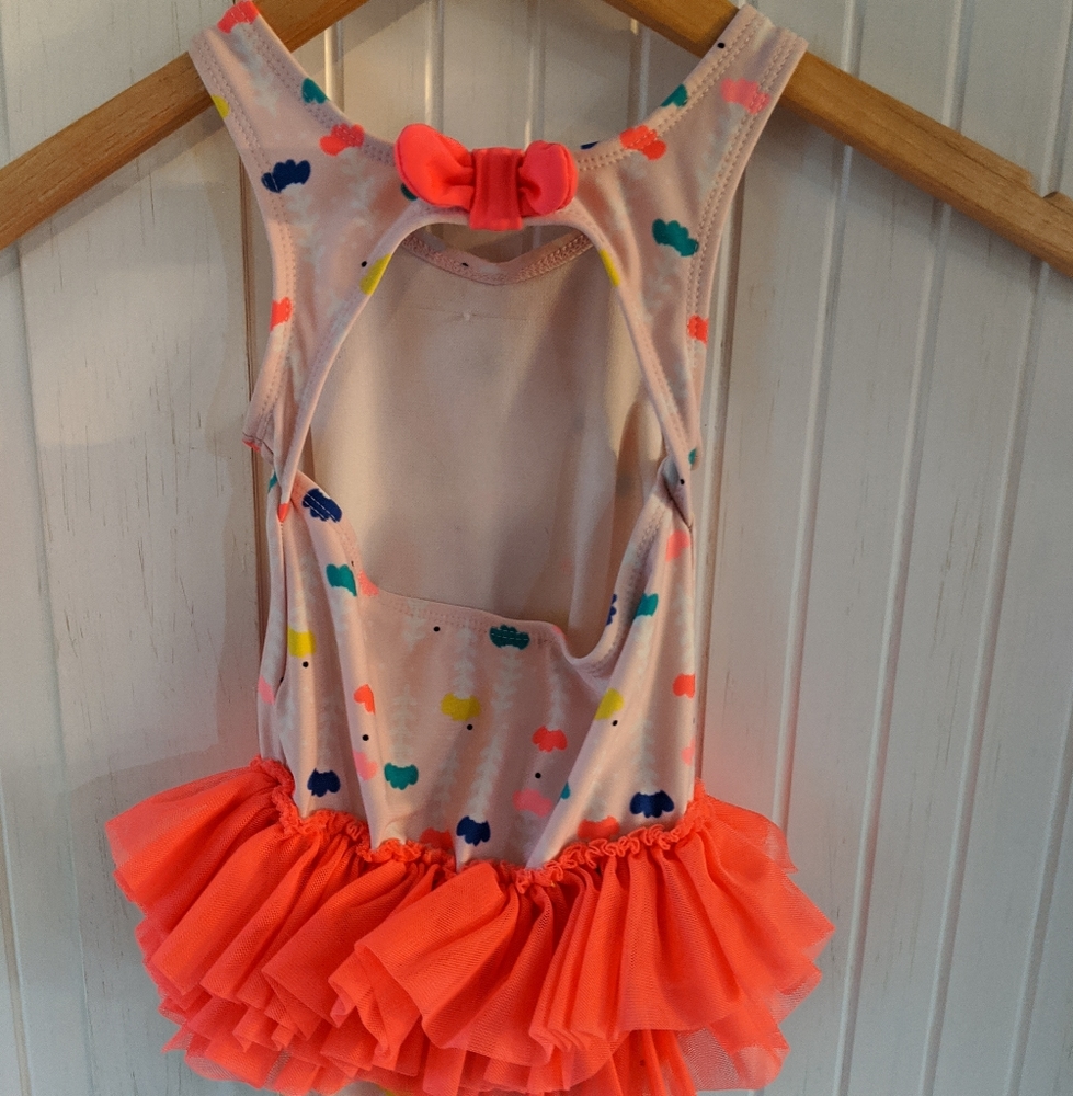 2t Girls Tutu bathing suit
